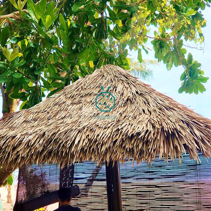 Philippinen Borocay Beach Hotel Nylon-Reetdach-Modellprojekt